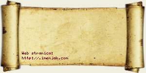 Majda Perov vizit kartica